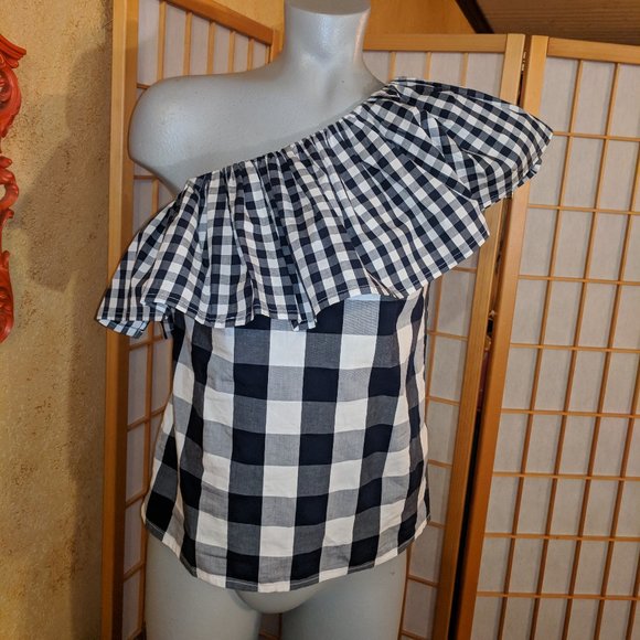 J. Crew, NEW with tags, asymmetrical top, size 00. - Picture 1 of 7